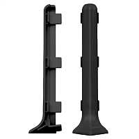 Угол внешний ПВХ для ал. плинтуса 100мм